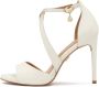 Kazar Leren sandalen op een hak Beige Dames - Thumbnail 5