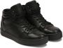 Kazar Leren sneakers met een hogere bovenkant Black Heren - Thumbnail 2