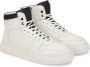 Kazar Leren sneakers voor heren met enkelhoog bovendeel White Heren - Thumbnail 2