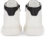 Kazar Leren sneakers voor heren met enkelhoog bovendeel White Heren - Thumbnail 3