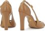 Kazar Lichtbruine halfopen pumps Brown Dames - Thumbnail 3