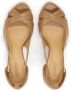 Kazar Lichtbruine halfopen pumps Brown Dames - Thumbnail 4