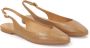 Kazar Lichtbruine ree slingback pumps Brown Dames - Thumbnail 2