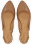 Kazar Lichtbruine ree slingback pumps Brown Dames - Thumbnail 4