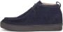 Kazar Marineblauwe suède chukka sneakers Blue Heren - Thumbnail 5