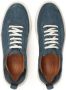 Kazar Marineblauwe suède sneakers met witte zool Blue Heren - Thumbnail 4