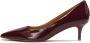 Kazar Maroon lage pumps in lakleer Brown Dames - Thumbnail 5