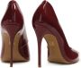 Kazar Maroon pumps met gerimpelde rand bovenaan Brown Dames - Thumbnail 3