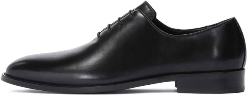 Kazar Minimalistische herenschoenen van leer Black Heren