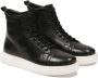 Kazar Minimalistische herensneakers met hoge schacht Black Heren - Thumbnail 2