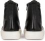 Kazar Minimalistische herensneakers met hoge schacht Black Heren - Thumbnail 3