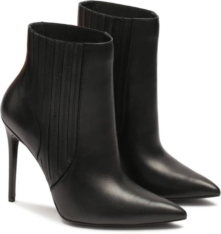 Kazar Minimalistische laarzen op een slanke stilettohak Black Dames