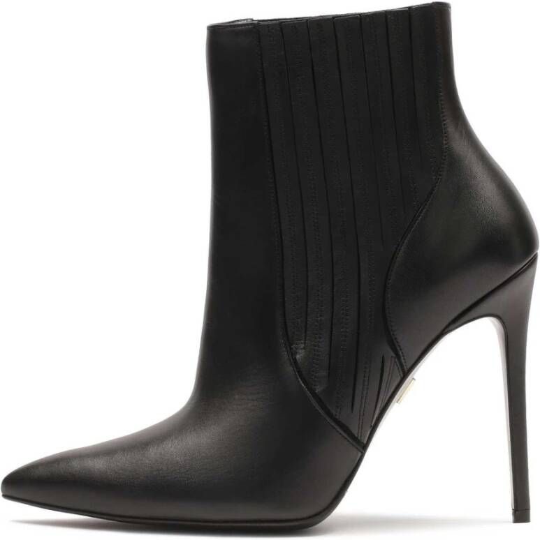 Kazar Minimalistische laarzen op een slanke stilettohak Black Dames