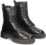 Kazar Minimalistische leren laarzen in militaire stijl Black Dames - Thumbnail 5