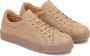 Kazar Minimalistische lichtbruine sneakers Brown Dames - Thumbnail 2