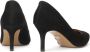 Kazar Minimalistische zwarte suède stiletto pumps Black Dames - Thumbnail 7