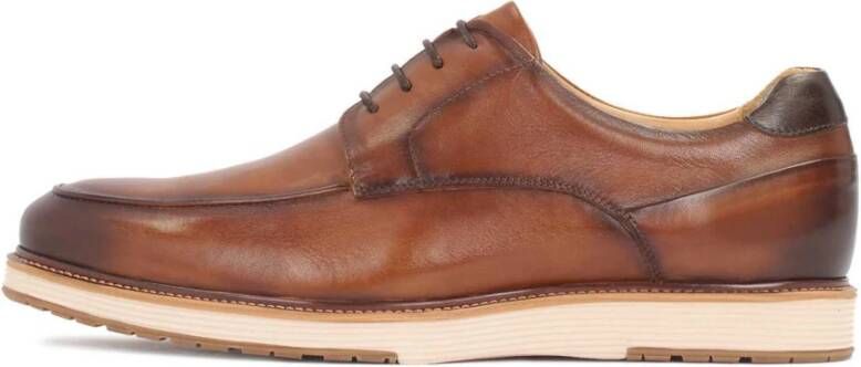 Kazar Moderne Derby Schoenen Comfortabele Zool Brown Heren