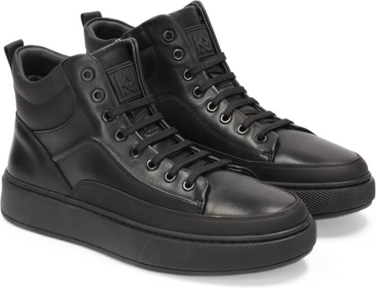 Kazar Modieuze sneakers met hoge schacht Black Heren