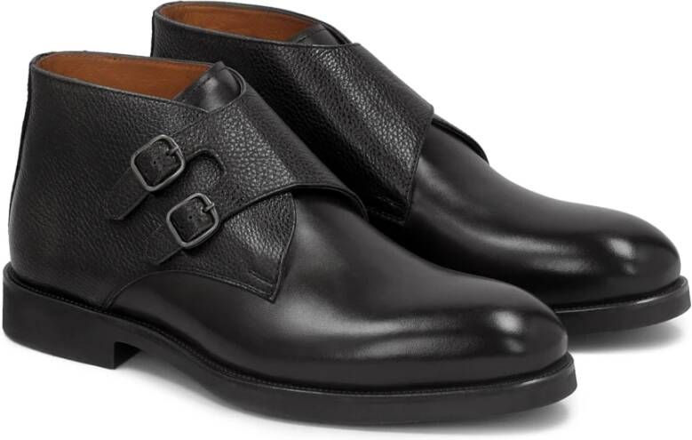 Kazar Monk Double Strap Enkellaarzen Black Heren