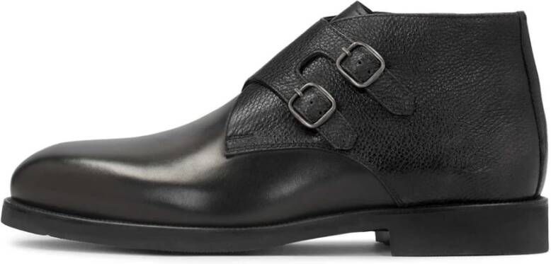 Kazar Monk Double Strap Enkellaarzen Black Heren