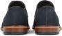 Kazar Navy Blauwe Geperforeerde Derby Schoenen Blue Heren - Thumbnail 4