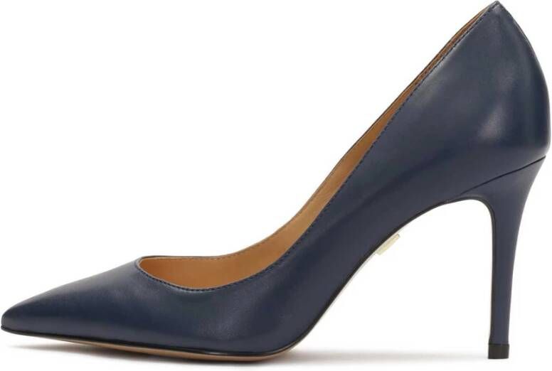 Kazar Navyblauwe puntige pumps Blue Dames