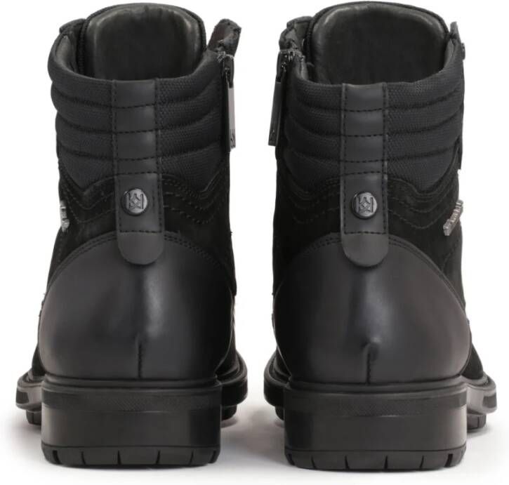 Kazar Nubuck Heren Enkellaarzen Black Heren