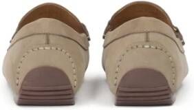 Kazar Nubuck mocassins met flexibele zool Beige Dames