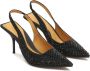 Kazar Open hiel pumps met vierkante tip Black Dames - Thumbnail 2