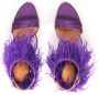 Kazar Paarse veer sandalen Purple Dames - Thumbnail 5