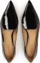 Kazar Platte gelakte pumps met gouden hak Black Dames - Thumbnail 4