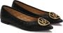 Kazar Platte gewatteerde monogram pumps Black Dames - Thumbnail 2