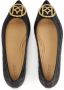 Kazar Platte gewatteerde monogram pumps Black Dames - Thumbnail 4