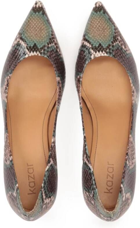 Kazar Pumps met slangenprint Gray Dames