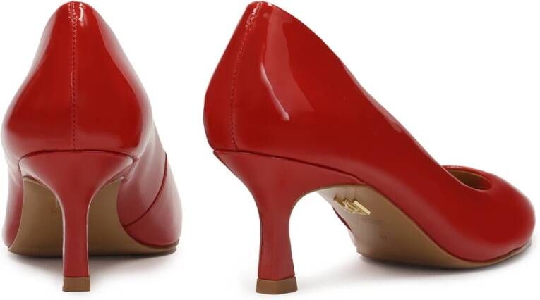 Kazar Rode gelakte pumps Red Dames