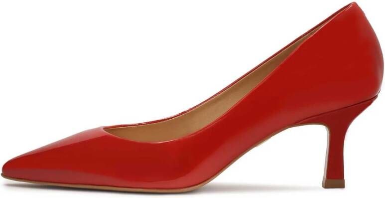 Kazar Rode gelakte pumps Red Dames