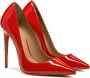 Kazar Rode gelakte stiletto's met puntige neuzen Red Dames - Thumbnail 2