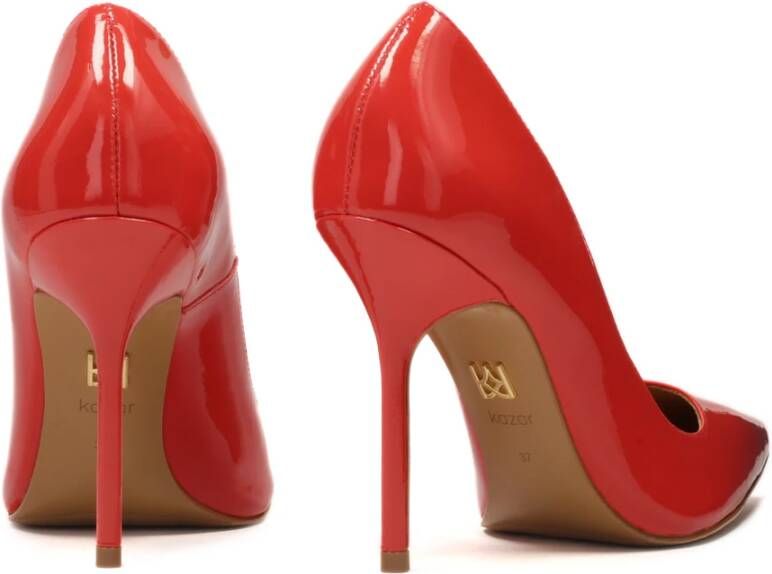 Kazar Rode gelakte stiletto's Red Dames