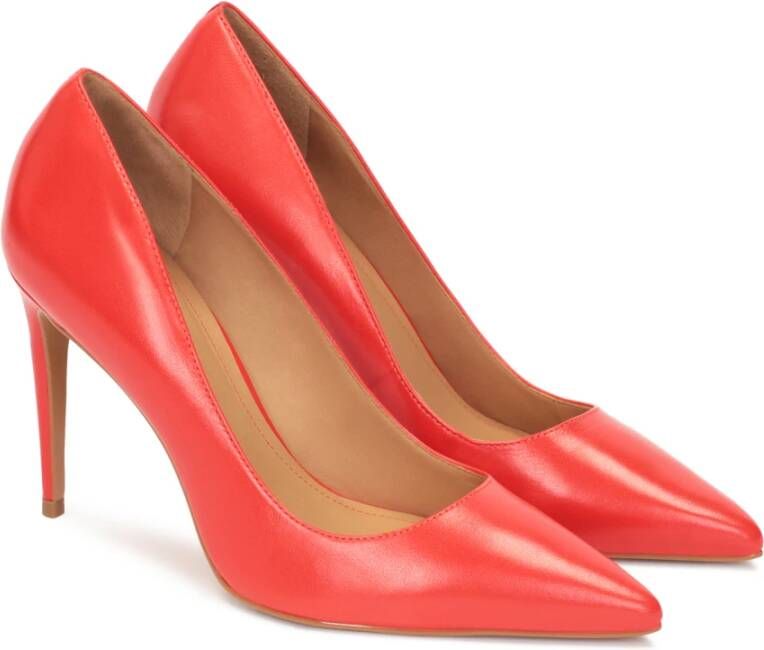 Kazar Rode gladleren pumps Red Dames