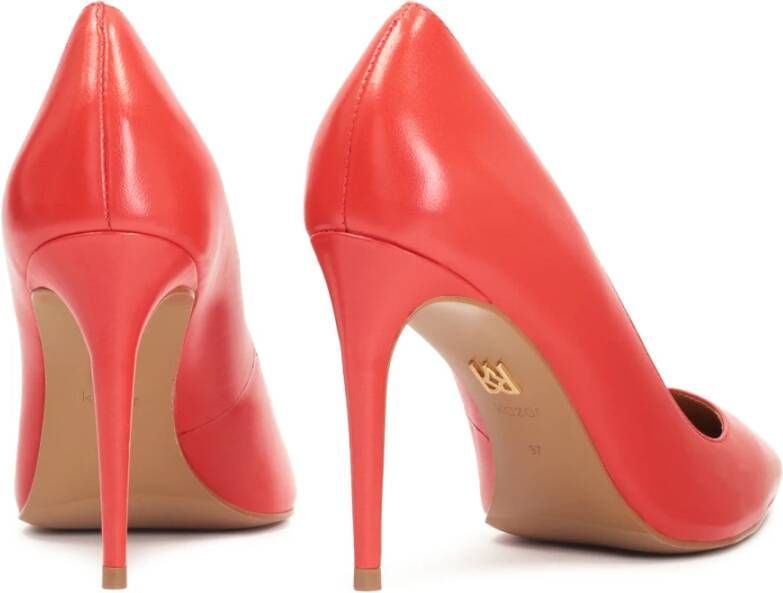 Kazar Rode gladleren pumps Red Dames