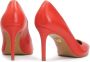 Kazar Rode graanlederen stiletto's Red Dames - Thumbnail 6