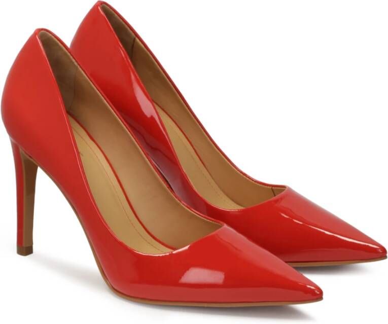 Kazar Rode lakleren stiletto pumps Red Dames