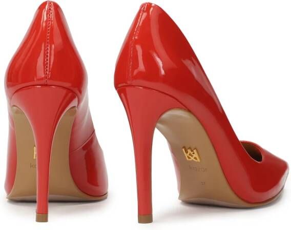 Kazar Rode lakleren stiletto pumps Red Dames