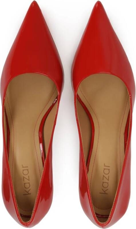 Kazar Rode lakleren stiletto pumps Red Dames