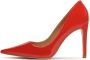 Kazar Rode lakleren stiletto pumps Red Dames - Thumbnail 5