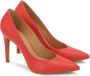 Kazar Rode leren stiletto pumps Red Dames - Thumbnail 2