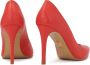 Kazar Rode leren stiletto pumps Red Dames - Thumbnail 3