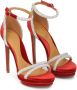 Kazar Rode sandalen met glanzende bandjes Red Dames - Thumbnail 2