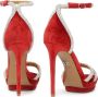 Kazar Rode sandalen met glanzende bandjes Red Dames - Thumbnail 3