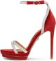 Kazar Rode sandalen met glanzende bandjes Red Dames - Thumbnail 5